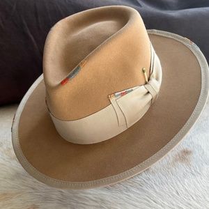 Nick Fouquet beaver felt western hat 58 7 1/4